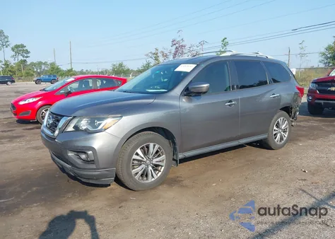 2017 Nissan Pathfinder Sl z USA, uszkodzony, nr VIN 5N1DR2MN0HC681730
